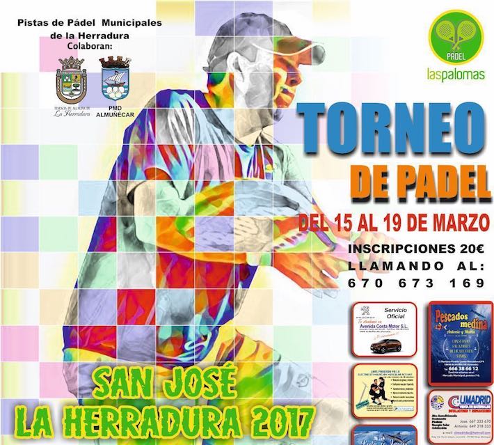 La Herradura celebra hasta el domingo el Torneo de Pádel San José