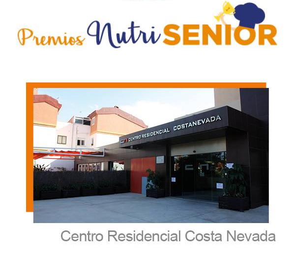 Centro Residencial Costa Nevada seleccionado finalista en los premios nacionales Nutrisenior a las buenas prácticas alimentarias.
