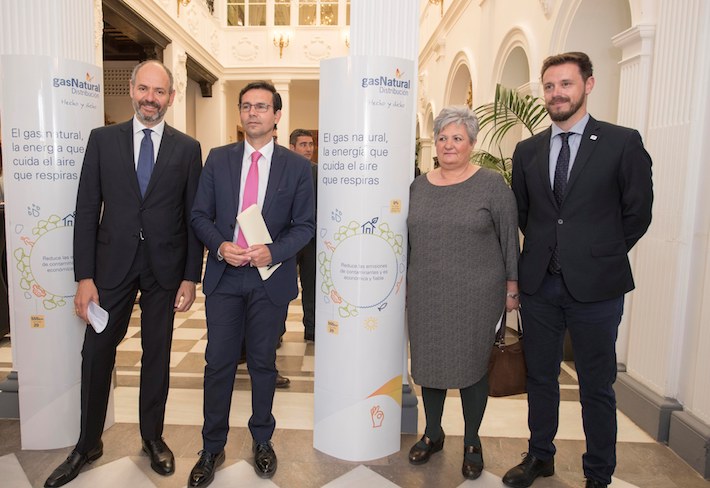 El alcalde de Granada y la vicepresidenta de la diputacin inauguran unas jornadas sobre calidad del aire organizadas por gas natural Andaluca
