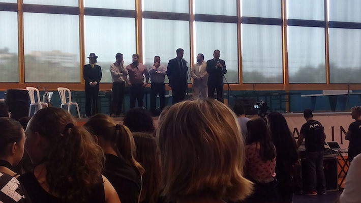 Medio millar de alumnos y alumnas de toda la provincia reivindican el diálogo intercultural en el III Encuentro Intercentros de la Comunidad Gitana
