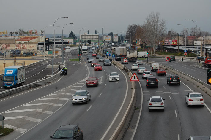 El tráfico por carretera en Granada se incrementa un 2,7% en 2016