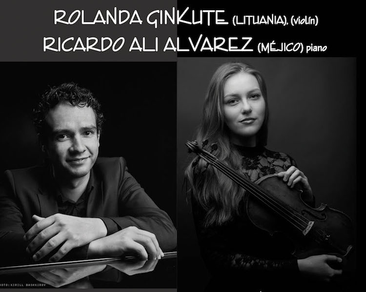 Un concierto extraordinario de violín y piano ponen el broche a la temporada de Juventudes Musicales de Almuñécar