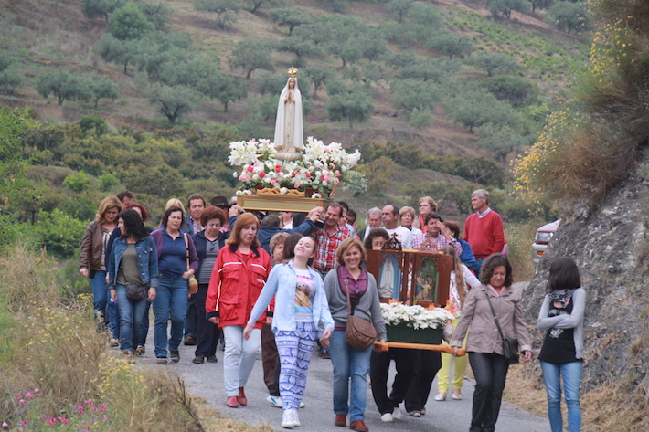 El sexitano Pago El Cerval vive y disfruta hoy con la Romer�a de la Virgen de F�tima 