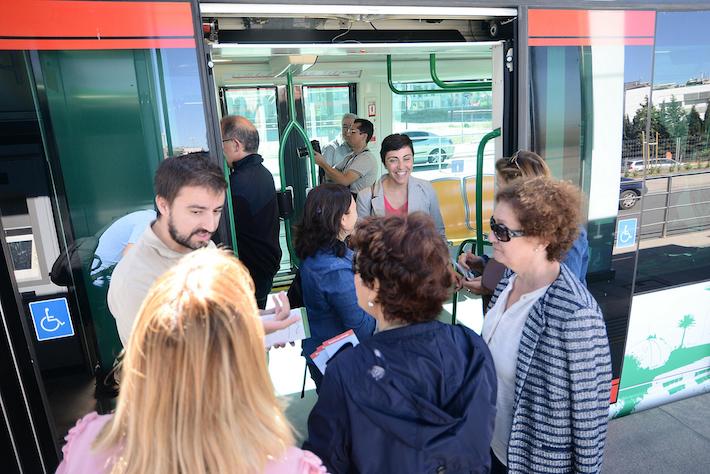 El Parque Tecnolgico Ciencias de la Salud acoge la campaa de seguridad vial asociada al Metro de Granada