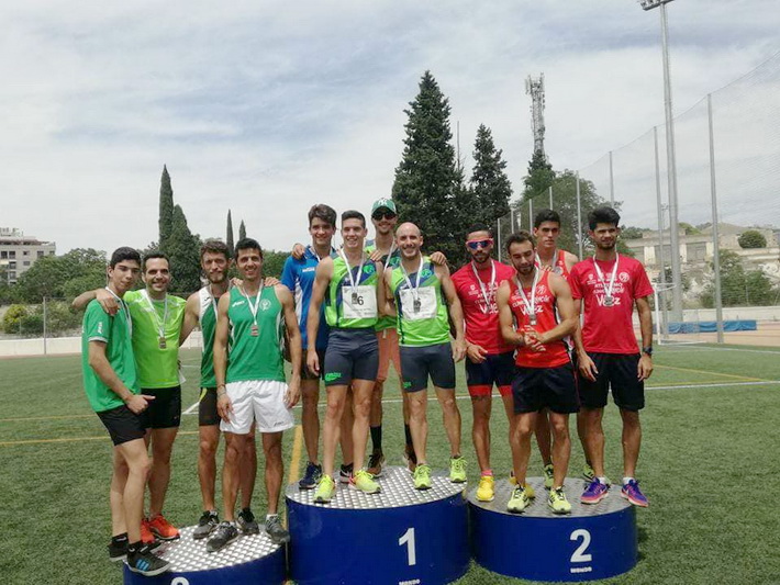 Motril en el Campeonato andaluz de atletismo  Juvenil en Carmona 