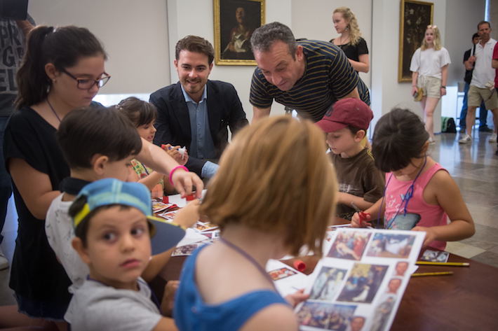 El Museo de Bellas Artes abre su colecci�n al p�blico infantil para incentivar aptitudes pl�sticas y audiovisuales
