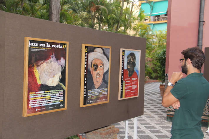 El Festival de Jazz en la Costa de Almuñécar celebra el 30 aniversario con una exposición de su cartelería

