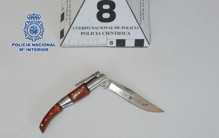 La Polic�a Nacional esclarece tres atracos con arma blanca con la detenci�n de un individuo 
