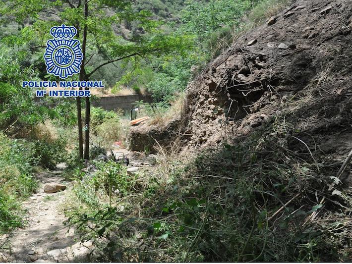 La Polic�a Nacional detiene a un individuo como presunto autor de un incendio provocado en el Paraje Manflor de Granada 
