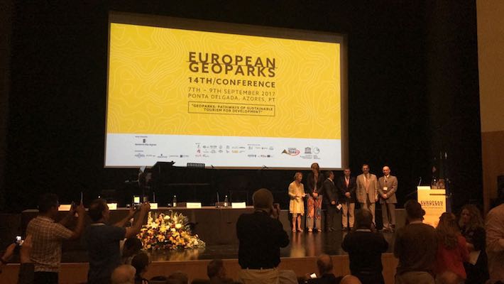 El proyecto del Cuaternario Valles del Norte de Granada presenta su candidatura en la Conferencia Europea de Geoparques

