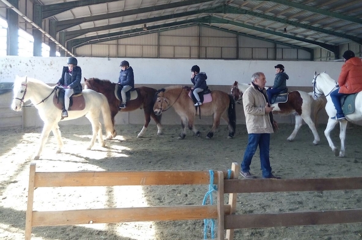 El consistorio colabora con el programa de Equinoterapia en el que participa el alumnado con necesidades especiales de los ceips Miguel de Cervantes, Nazaríes y San Miguel