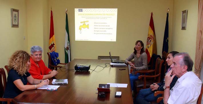 Diputación lidera un proyecto piloto para mejorar la calidad del agua destinada al consumo de Torre Cardela