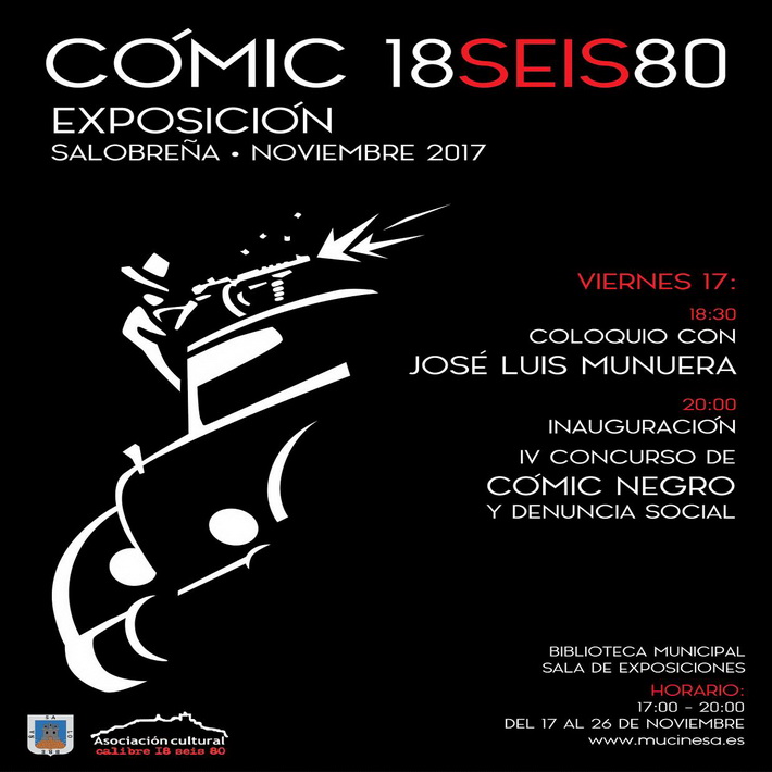 27 trabajos concurren al IV Concurso de Comic Negro y de Denuncia social de Salobrea, cuyo ganador se conocer este viernes