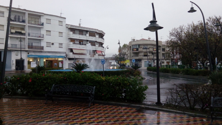 Activo el aviso naranja por lluvias en la provincia de Granada hasta las 12:00 del medioda