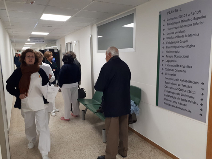 El Hospital de Neurotraumatologa inicia su actividad con 200 pacientes atendidos en Rehabilitacin y Fisioterapia