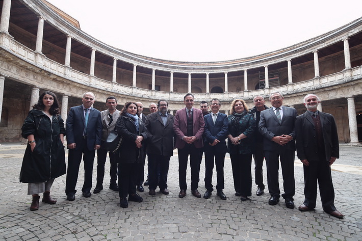 La restauración y gestión de la Alhambra, modelo para representantes culturales de la zona del Tigris (Turquía)