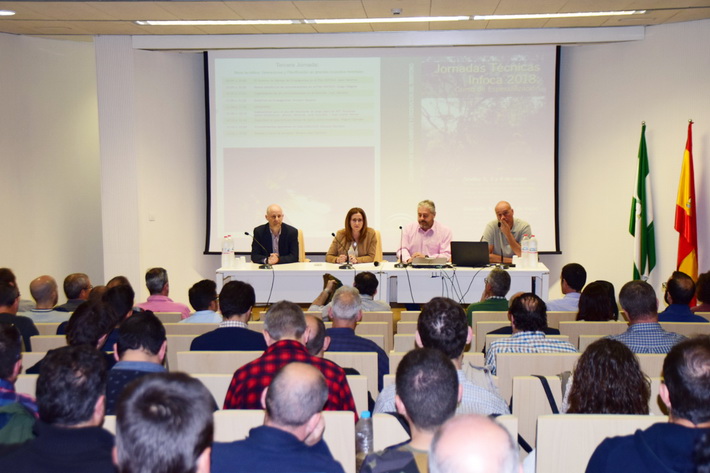 Granada acoge un curso de especialización de técnicos del INFOCA de Andalucía Oriental