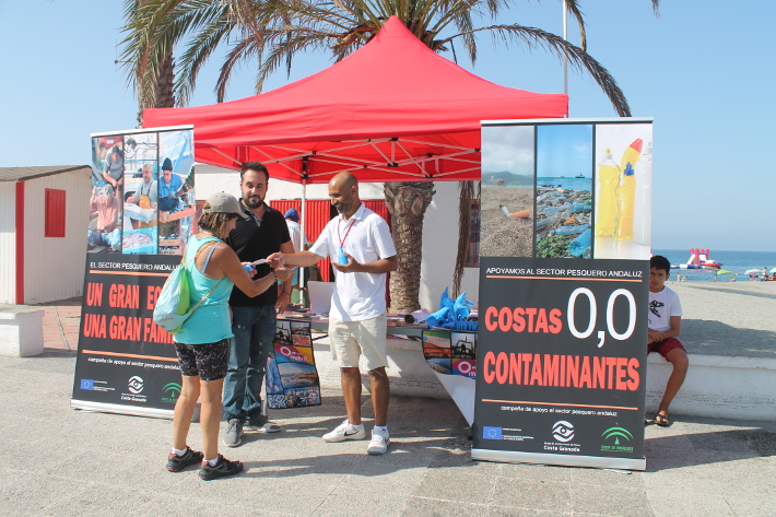 La campaa Pesca Mediterrnea sostenible llega a Salobrea