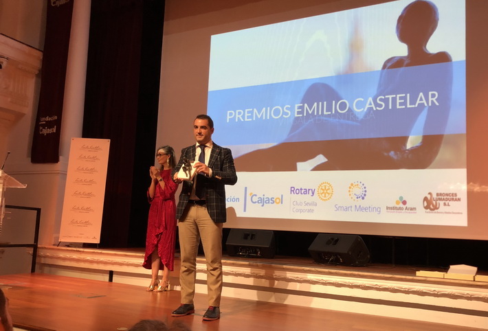 Antonio Tejada recibe el Premio Emilio Castelar a la Defensa de las Libertades y el Progreso de los Pueblos