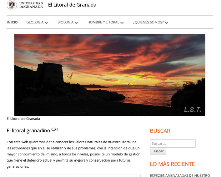 Cientficos de la UGR crean un pgina web para divulgar trabajos de investigacin sobre la Costa Tropical de Granada