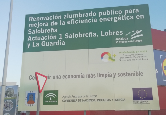 La primera fase del cambio del alumbrado público por otro más eficiente avanza a buen ritmo con más de un tercio de proyecto ejecutado