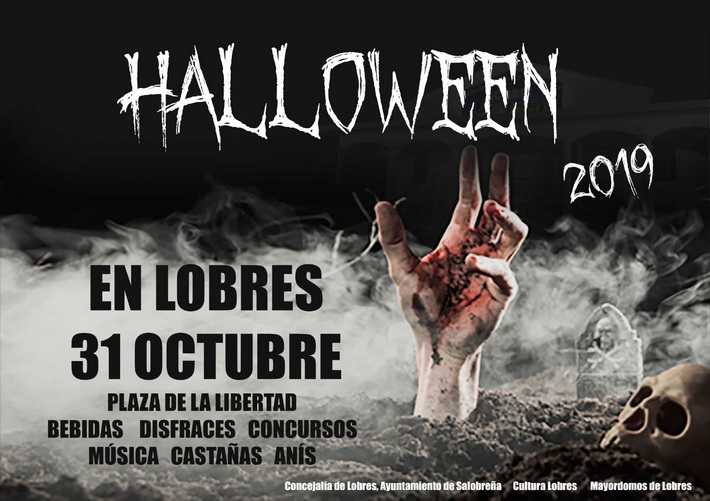 Lobres celebra su II Fiesta de Halloween la noche del 31 de octubre con msica, tapas y disfraces.