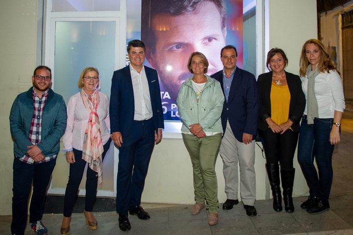El PP de Motril inicia la campaña electoral con una llamada a los votantes para que opten por un cambio de gobierno que garantice la estabilidad