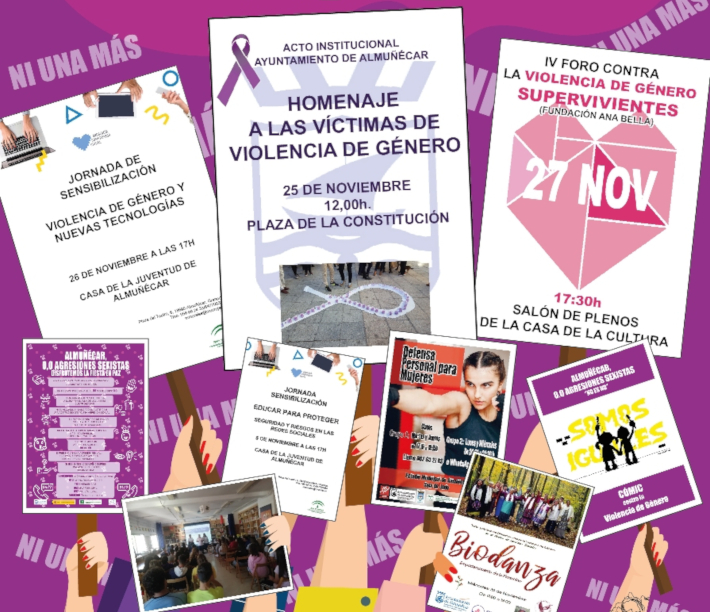 El Centro de la Mujer inaugura una exposición de Cómic y Violencia de Género en el IES de La Herradura