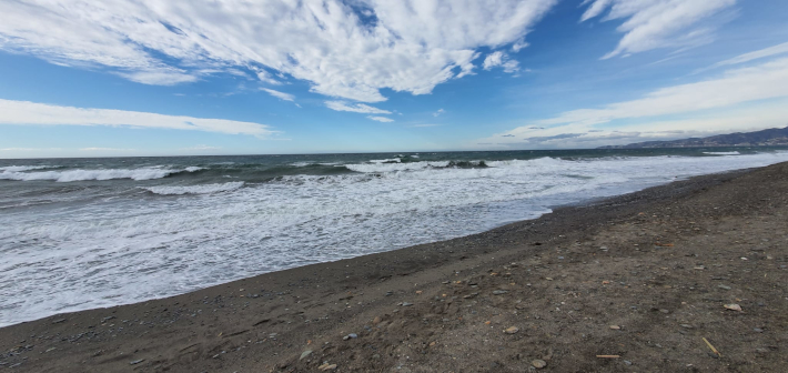 Activado el aviso naranja por fenómenos costeros en la costa de Granada