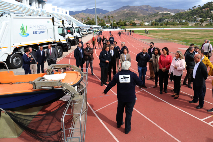 Almucar presenta una nueva flota de vehculos para la limpieza valorada en ms de 5 millones de euros