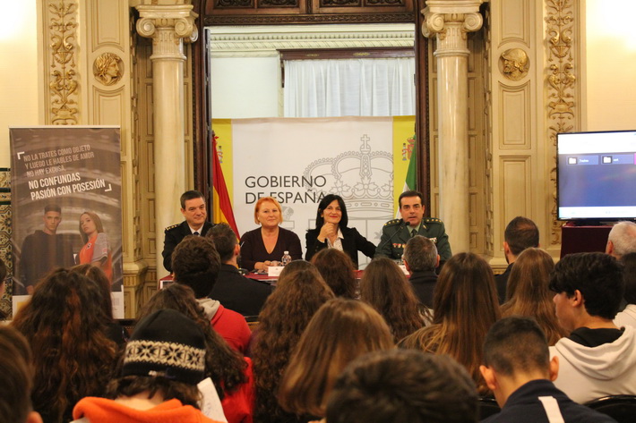 Alumnos y alumnas de Granada se forman en prevencin de la violencia de gnero en la Subdelegacin