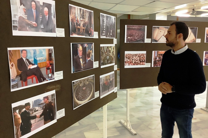 La Casa de la Cultura de Almucar acoge la exposicin 40 aos de Democracia en Espaa