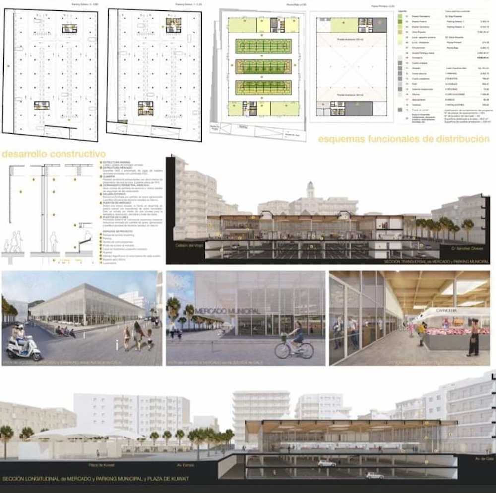 Un total de 14 empresas optan a la construccin del nuevo Mercado y parking  municipal de Almucar