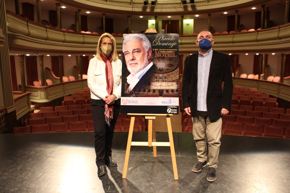 A la venta las entradas del concierto de Plcido Domingo por el 140 aniversario del Teatro Caldern de Motril