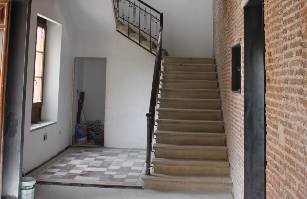 Las obras de rehabilitacin de la Casa del Ingeniero de la Fbrica del Pilar entran en su recta final