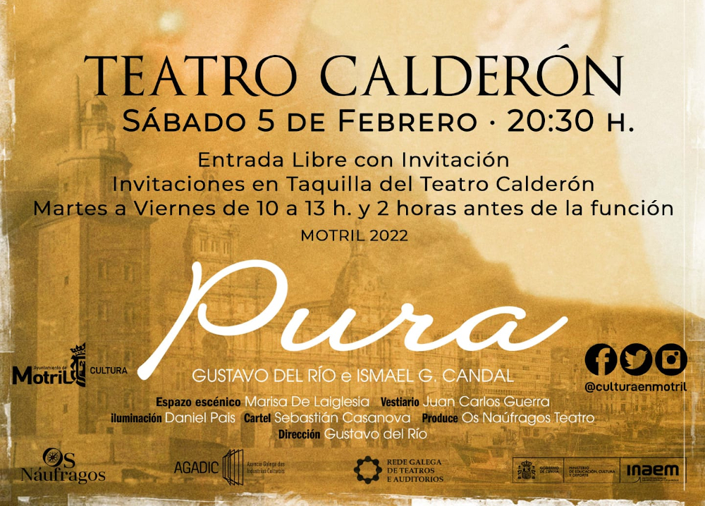 Pura: un encuentro con el pasado que inundar de nostalgia del Teatro Caldern el prximo sbado