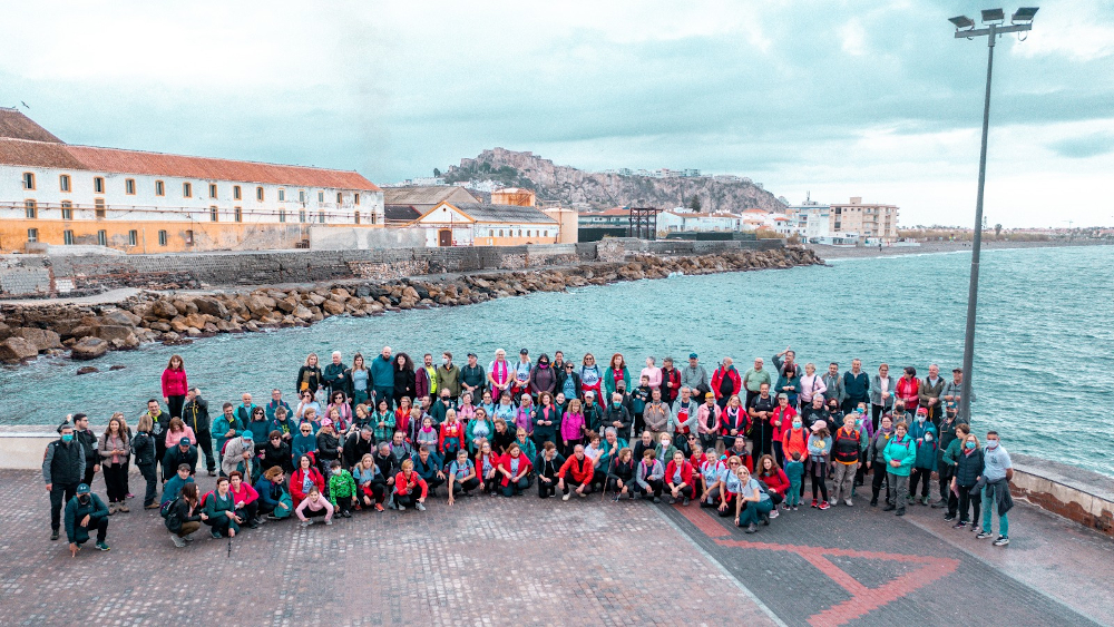 Ms de 150 senderistas participan en la ruta 'Descubre Salobrea'