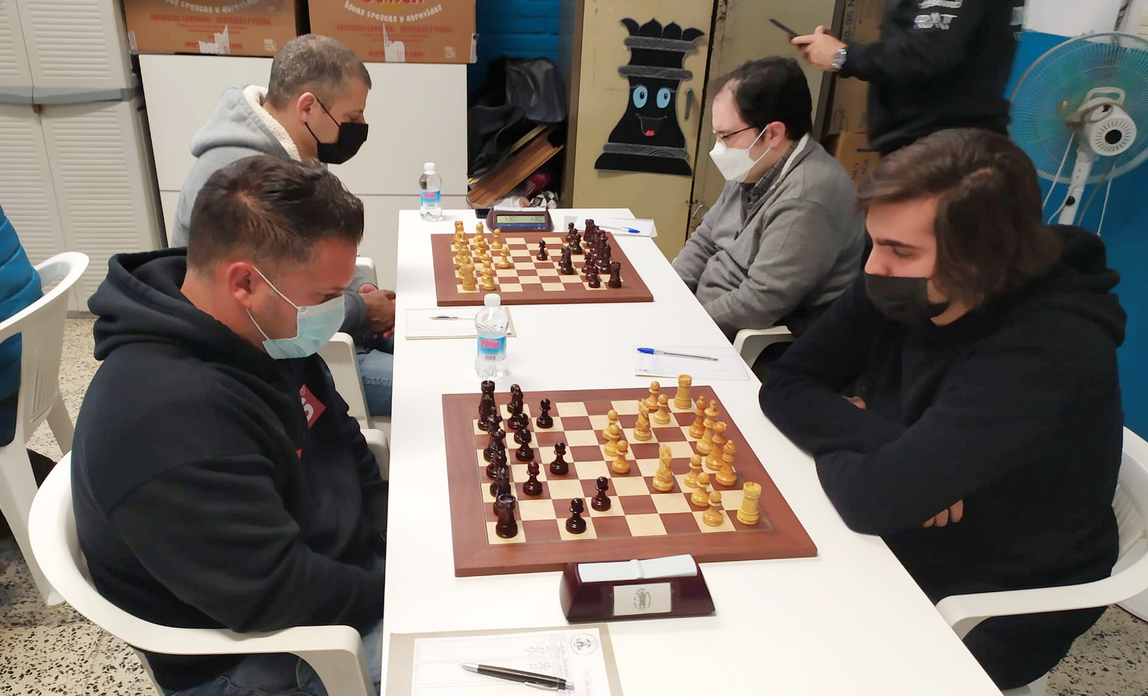En la cuarta jornada de la Liga Andaluza de Ajedrez por Equipos el Club Ajedrez Motril lidera el Grupo “E” de Primera División