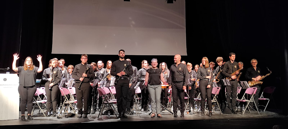 xito de la Banda de Msica de Salobrea en un concierto a beneficio de la Fundacin Agua de Coco