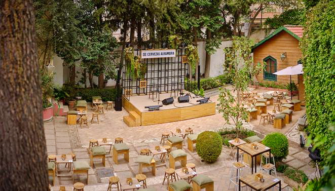 Jardín Cervezas Alhambra abre sus puertas en Granada con un espacio único para disfrutar sin prisa