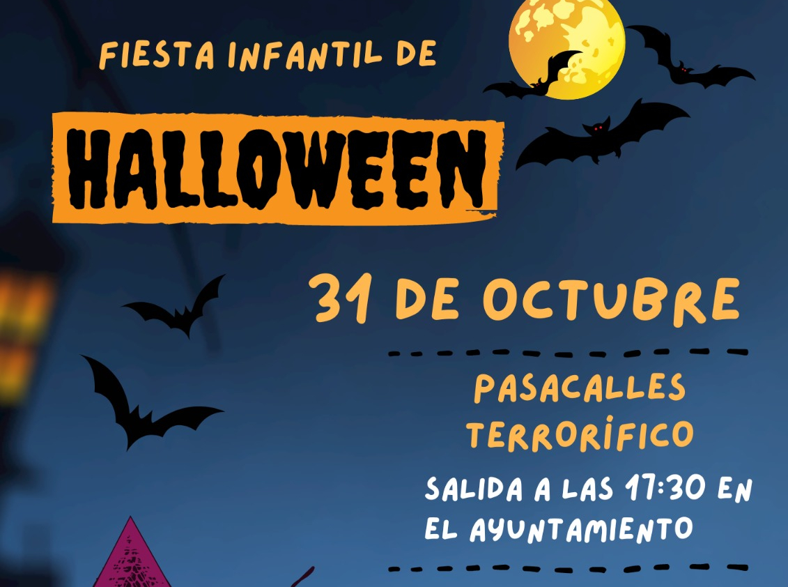 Un pasacalles y una fiesta infantil para animar Halloween en Salobrea