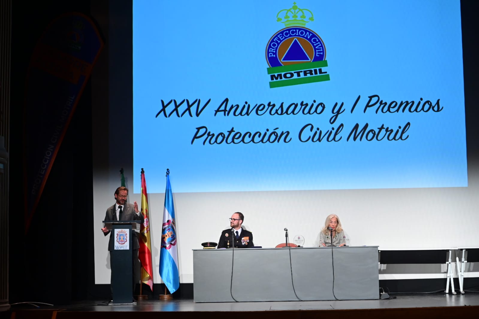 La Agrupación de Voluntarios de Protección Civil de Motril conmemora su 35 aniversario